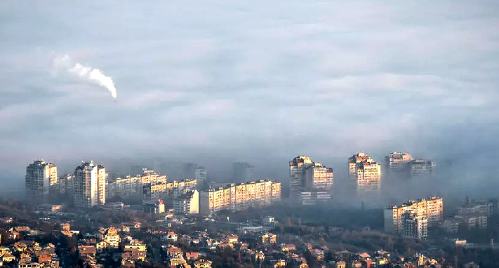 Sofia is ranked as one of the world's most polluted cities according to the IQAir website. AFP