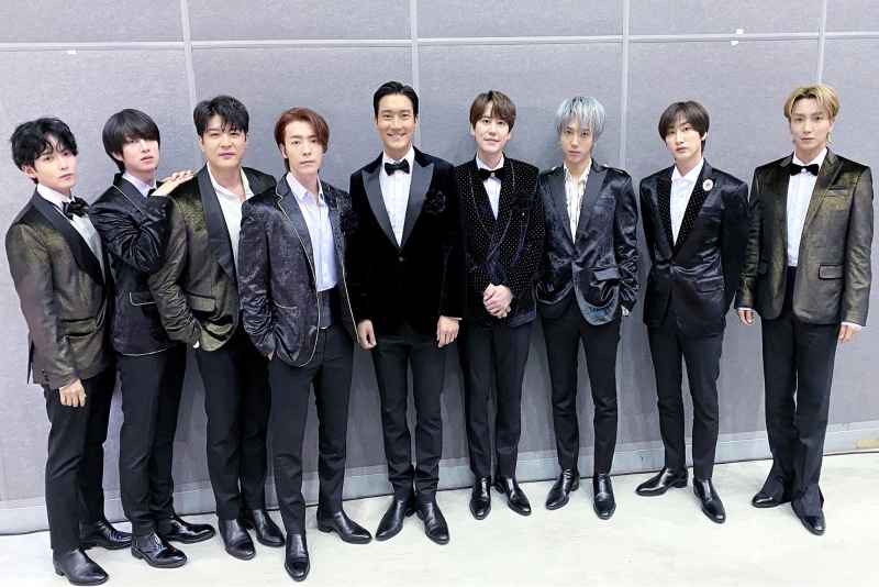 上月刚迎接出道15周年的Super Junior，“韩流帝王”地位屹立不摇。