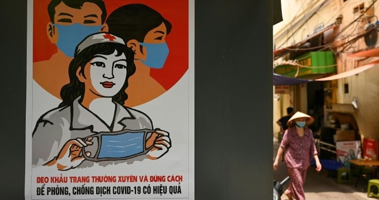 A strong response to the coronavirus pandemic, surging exports and healthy public spending has helped Vietnam buck a global recession in 2020. AFP A strong response to the coronavirus pandemic, surging exports and healthy public spending has helped Vietnam buck a global recession in 2020. AFP