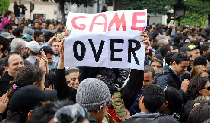 A decade ago, protests in Tunisia sparked the Arab Spring uprisings. AFP