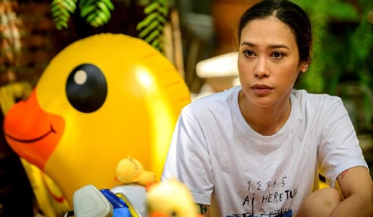 Inthira 'Sai' Charoenpura, a star of Thailand's silver screen, says she has had movie contracts cancelled since joining the protests. AFP