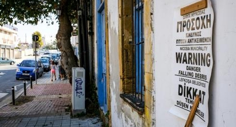 Recent seismic activity has worried residents of Cyprus, where ruins and dilapidated buildings are reminiscent of crises and conflicts. AFP