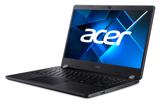 Acer TravelMate P2有指纹识别器和Windows Hello，用户只需凭借指纹或望向笔电前置镜头就能迅速安全开机。