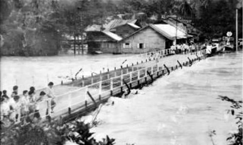 文达在1971年曾经发生大水灾。