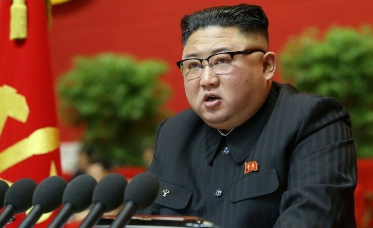 North Korean leader Kim Jong Un told the 8th Congress of the Workers' Party of Korea the country's economic development plan had fallen short in 'almost all areas'