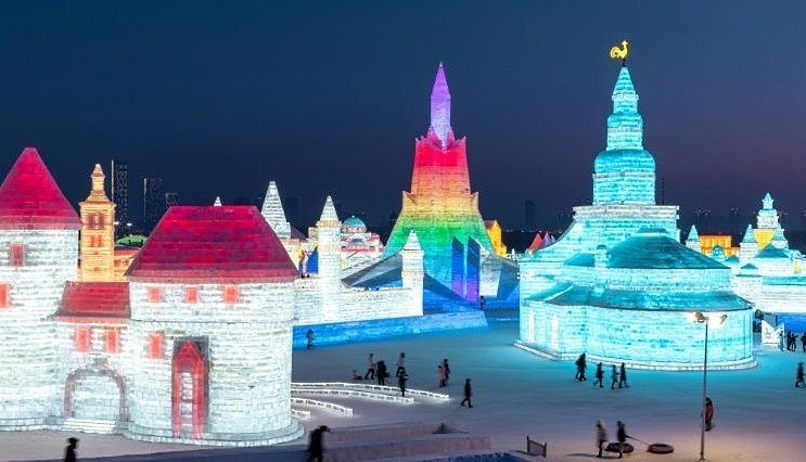 China's annual ice festival in Harbin has drawn millions of visitors over the years. AFP China's annual ice festival in Harbin has drawn millions of visitors over the years. AFP