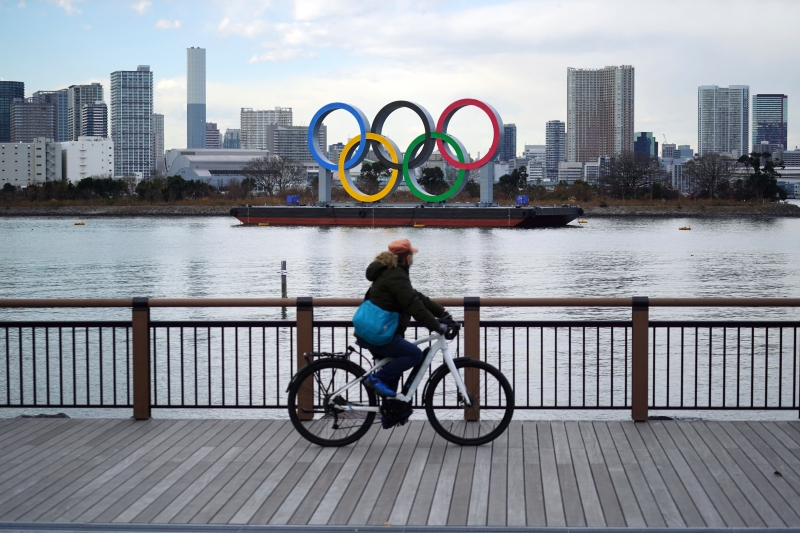 日本疫情日益严重，如今奥运圣火巡展也已喊停，东京奥运能否如期举办，仍是全球体育迷关注的问题。（美联社照片）