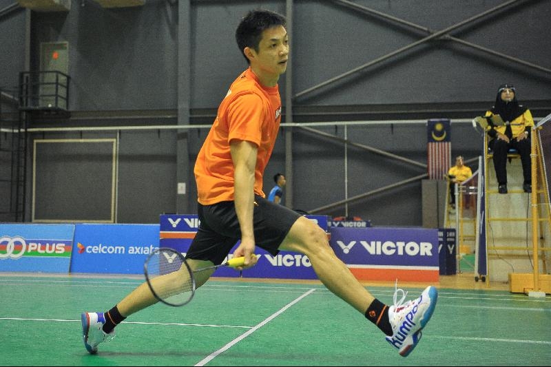 刘国伦在泰国羽球超级1000赛首圈爆冷淘汰丹麦3号种子新星安东森，勇闯16强。（大马羽总档案照）