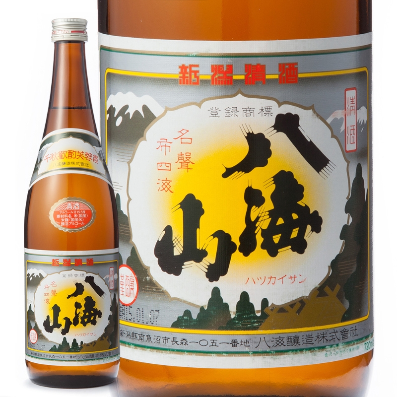 新潟县有名的“普通酒”八海山清酒，除了使用受追捧的“五百万石”酒米，且精米步合度达到了60%，酿造规格直达吟酿等级。