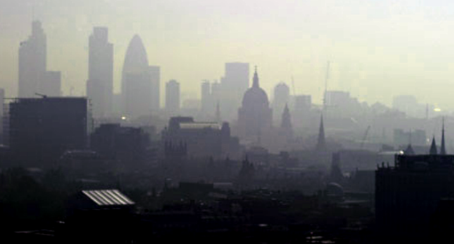 WHO estimates that air pollution kills more than 7 million people each year. AFP