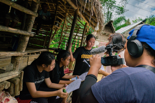 《Klinik Ku Hutan》拍摄过程。
