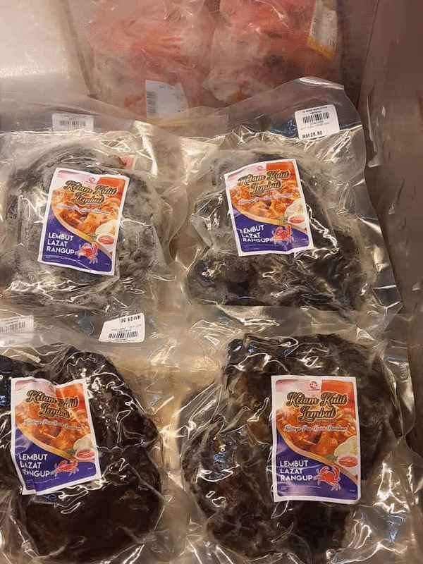 民众目前可在亚庇、兵南邦及保佛数家超级市场购得冷冻软壳蟹，买了放在冰箱，随时想吃就可煮。