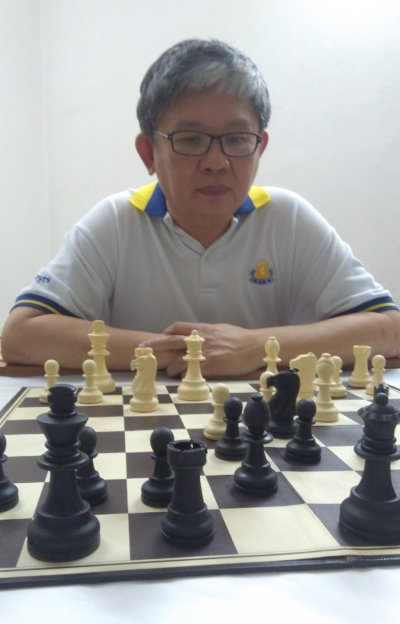 杨振成骄傲地说，孩子理天是一个擅长在中局扭转乾坤的棋手，战斗力很强。（图：受访者提供）