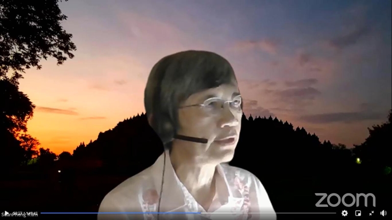 甘钻萍说明升旗山山坡地农业活动的合法性。 甘钻萍说明升旗山山坡地农业活动的合法性。