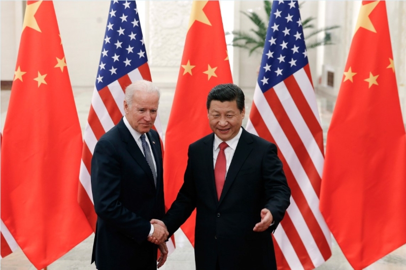 美国白宫发言人帕莎其周一表示，中国国家主席习近平在世界经济论坛（WEF）上发出的呼吁，不会改变总统拜登对华的战略方针。（档案照）