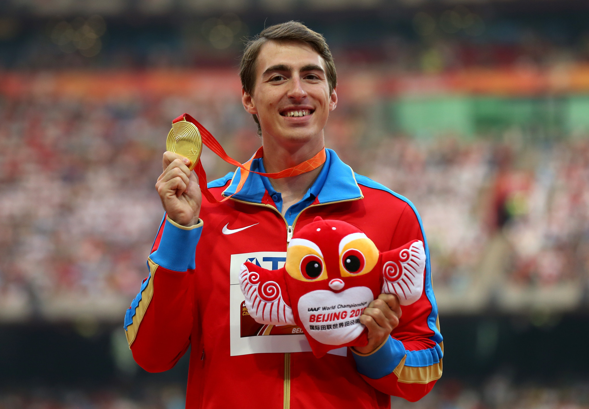 俄罗斯田径世锦赛冠军舒本科夫药检呈阳性，面临4年禁赛，可能无缘两届奥运会。（盖蒂社照片）

