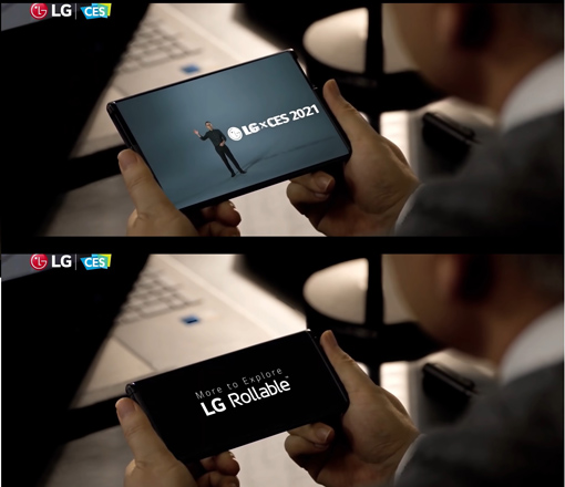去年9月份，LG发布了一款新形态的双屏手机，名为“LG Wing”。这是LG“探索者计划”（Explorer Project）底下的首款产品。LG大胆采用旋转屏幕的设计，将两个屏幕叠在一起，打开以后会呈现一个“T”字形。今年的CES，LG端出展示卷轴屏手机“LG Rollable”，这是“探索者计划”的第二款产品。