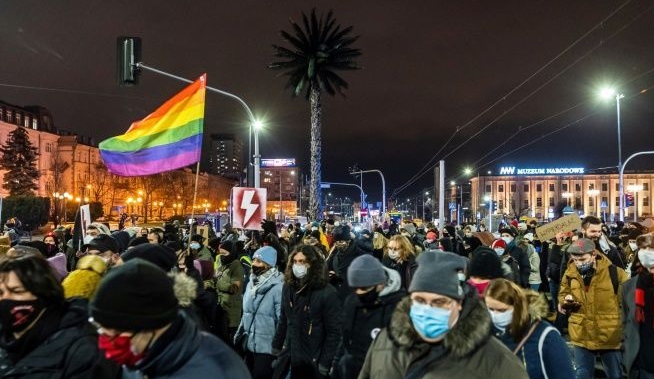 Standing aloft a busy central roundabout, the artificial tree is an exotic rallying point for many a social cause. AFP