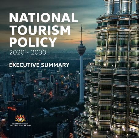 去年12月，旅游、艺术及文化部推展了《2020至2030年国家旅游政策》，报告书提出未来10年大马旅游业的发展方向、策略和施政方针。

