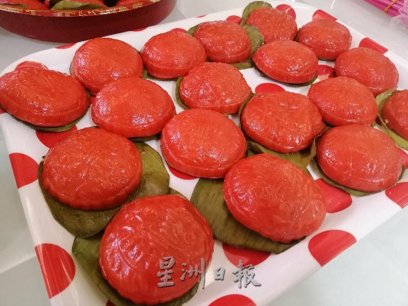 “红团”是兴化人的新年美食之一。 “红团”是兴化人的新年美食之一。