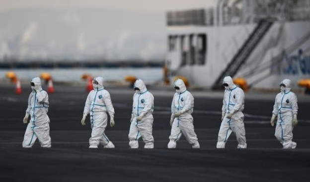 The quarantine of the Diamond Princess helped propel the new coronavirus into the headlines before the pandemic was declared. AFP