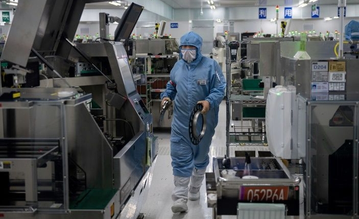 While US giants design semiconductors, production is mostly outsourced to Asian companies. AFP While US giants design semiconductors, production is mostly outsourced to Asian companies. AFP