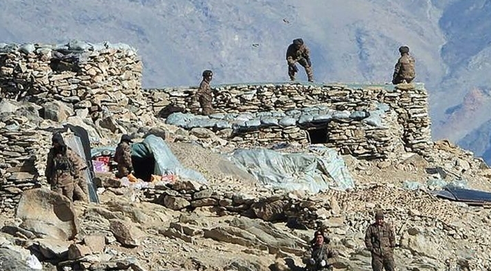 India and China have long accused each other of seeking to cross their frontier in India's Ladakh region. India and China have long accused each other of seeking to cross their frontier in India's Ladakh region.