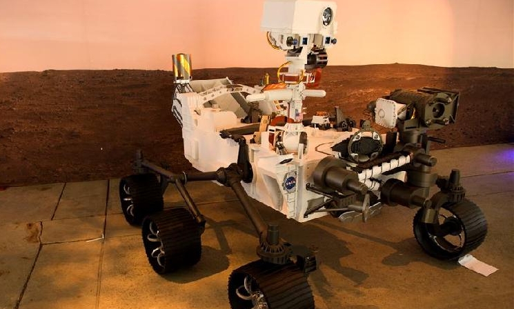 A full scale model of the Mars 2020 Perseverance rover at NASA's Jet Propulsion Laboratory in Pasadena, California. AFP A full scale model of the Mars 2020 Perseverance rover at NASA's Jet Propulsion Laboratory in Pasadena, California. AFP