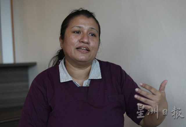 莎琪拉：我很喜欢这份工作，所以即使是有皮肤过敏问题，我还是决定回来。