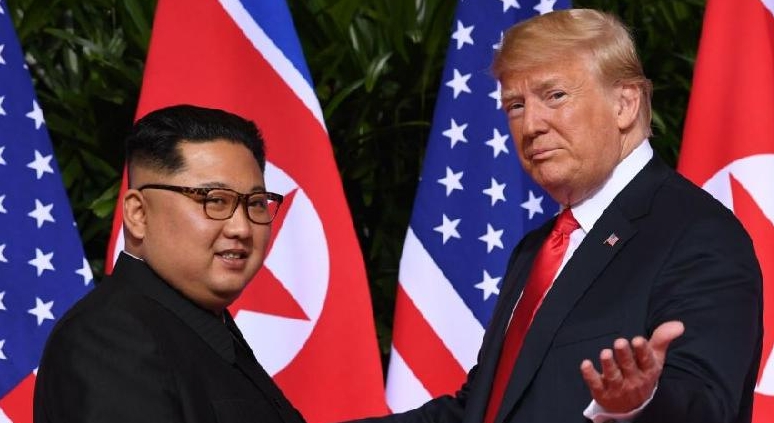 Trump offered Kim Jong Un a ride home on Air Force One after a summit in Hanoi two years ago, according to a new BBC documentary. AFP Trump offered Kim Jong Un a ride home on Air Force One after a summit in Hanoi two years ago, according to a new BBC documentary. AFP