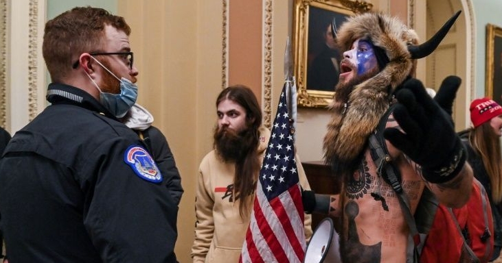 Supporters of Donald Trump, including far-right extremists and QAnon conspiracy theorists, stormed the US Capitol on January 6. AFP