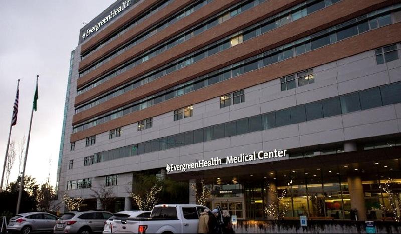 EvergreenHealth Medical Center Kirkland reported first Covid-19 death in the US. AFP