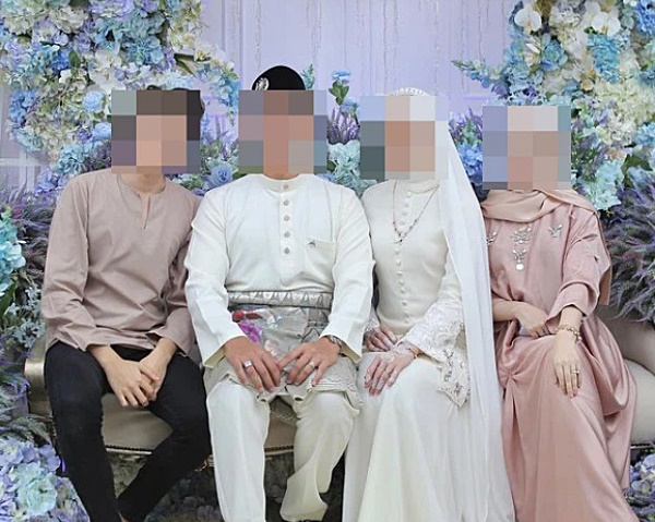 署名“Lobak Merah”的instagram用户上载友人婚礼照，造举报不守SOP。（档案照）