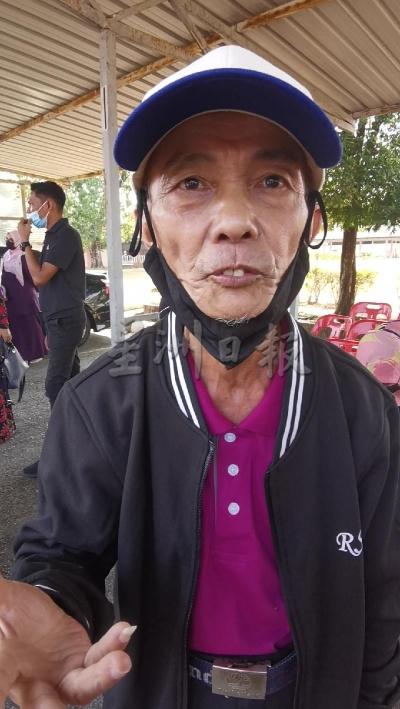 黄永发（66岁）希望与失去联系多年的家人再见一面，尤其居住在霹雳州务边的哥哥。