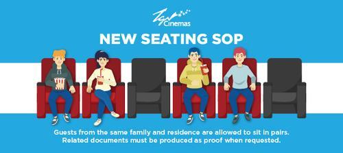 TGV指出，来自同一家庭及住户可以坐在一起，惟需出示文件证明。