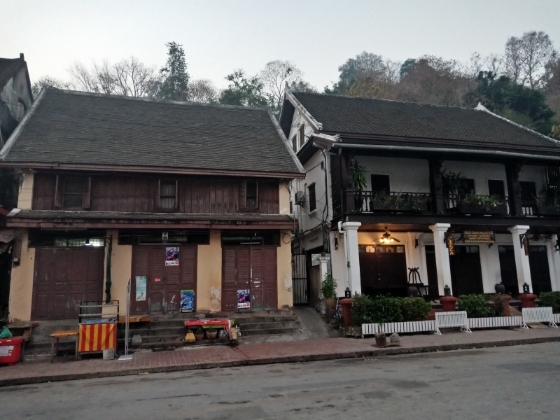 结合法式风格的建筑物。