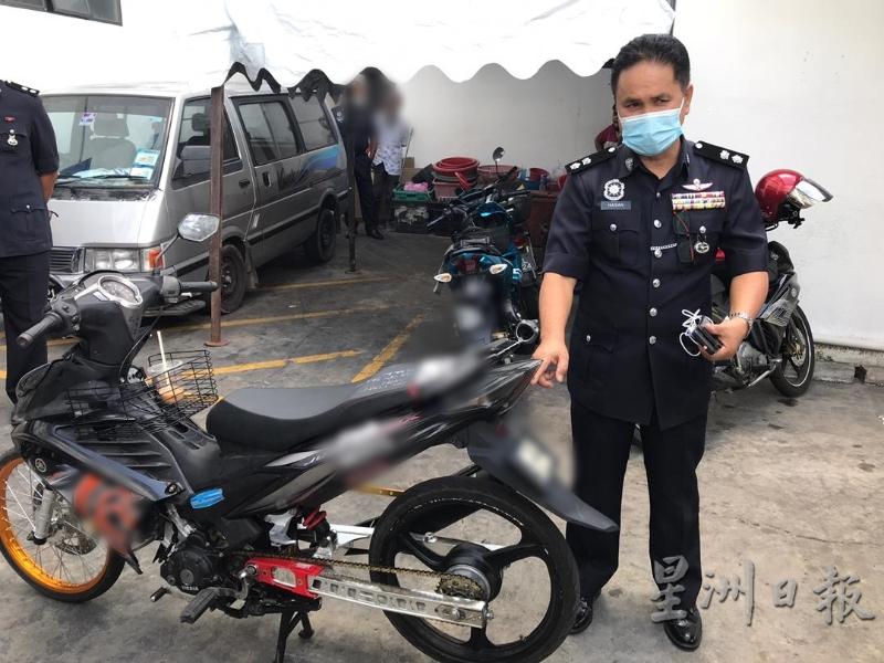 哈山巴斯里:警方也以便衣的形式深入各花园及甘榜巡逻,一旦发现有非法改装摩托车,将采取取缔行动。