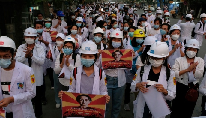 Myanmar has been shaken by massive protests against the February coup that toppled Aung San Suu Kyi's government.