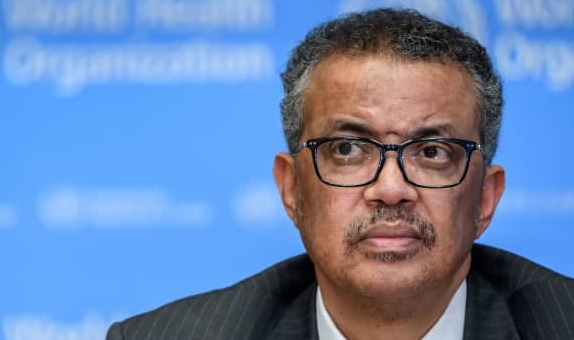 WHO Director-General Tedros Adhanom Ghebreyesus. AFP