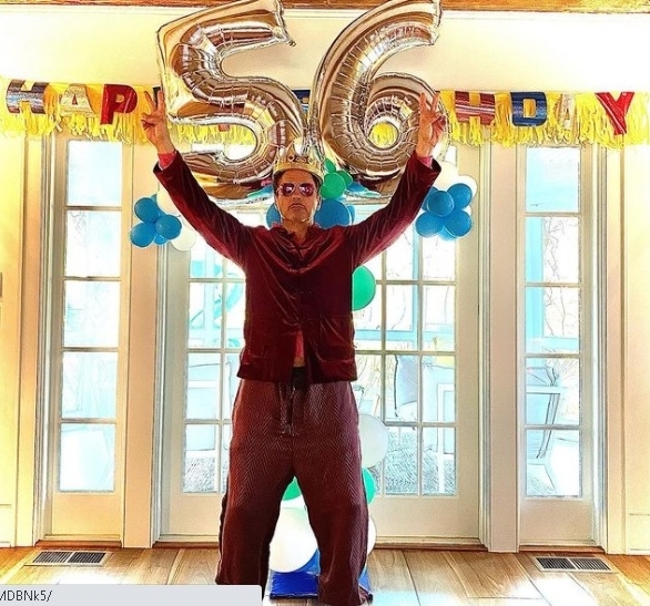 小罗拔道尼开心庆祝56岁生日，获一众超级英雄送上祝福。
