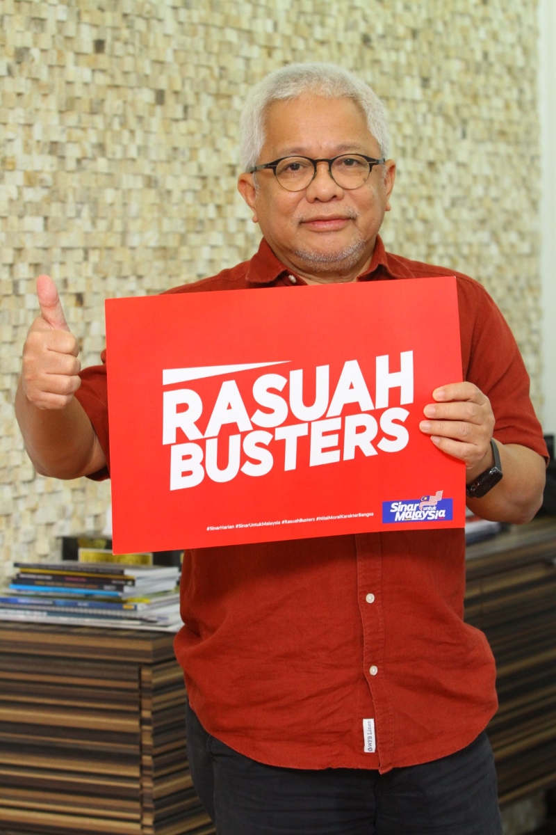 胡山慕丁在两个月前开始发起名为“Rasuah Busters”反贪运动，旨在在向公众宣扬反贪理念。

