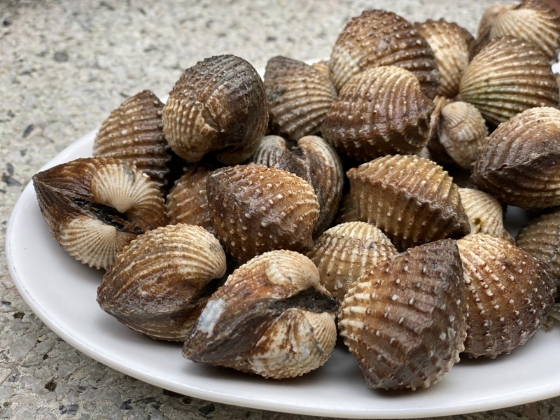 蚶，是槟城福建人对血蛤的叫法，广府人称之为“蛳蚶”。