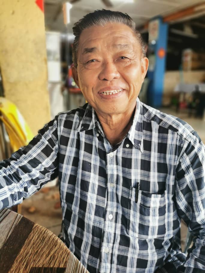 黄和发．71岁．来自霹雳州（现居瓜登）．商人