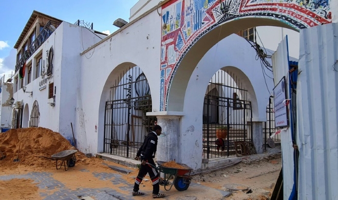 Substantial work is underway to restore the Libyan capital's old city to something like its former glory. AFP