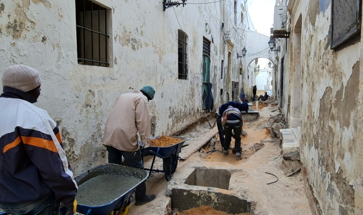 Tripoli's old city was neglected under dictator Moamer Kadhafi. AFP