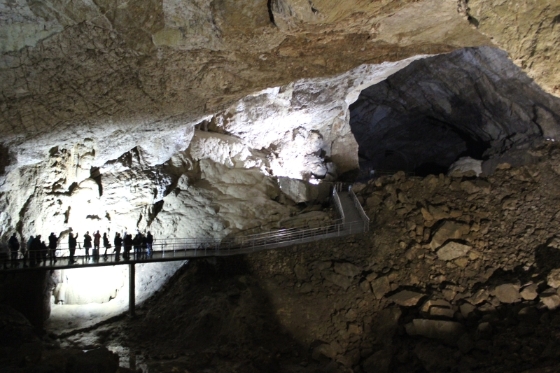 参观溶洞期间会穿过6个装有钟乳石和石笋的巨型大厅，可以看到数量众多的石笋，石柱还有钟乳石。