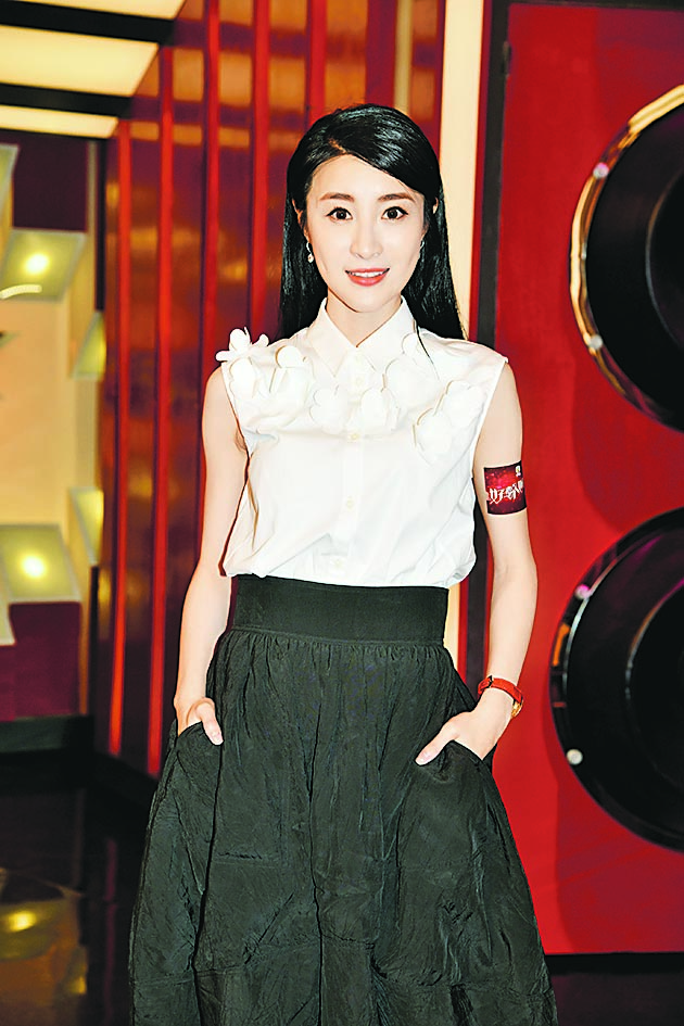 林夏薇担任打气评判团，她表示对韩剧配音有兴趣，希望有机会为坏女人及奸角配音。