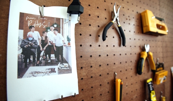A variety of equipment used by Red at her studio. A variety of equipment used by Red at her studio.