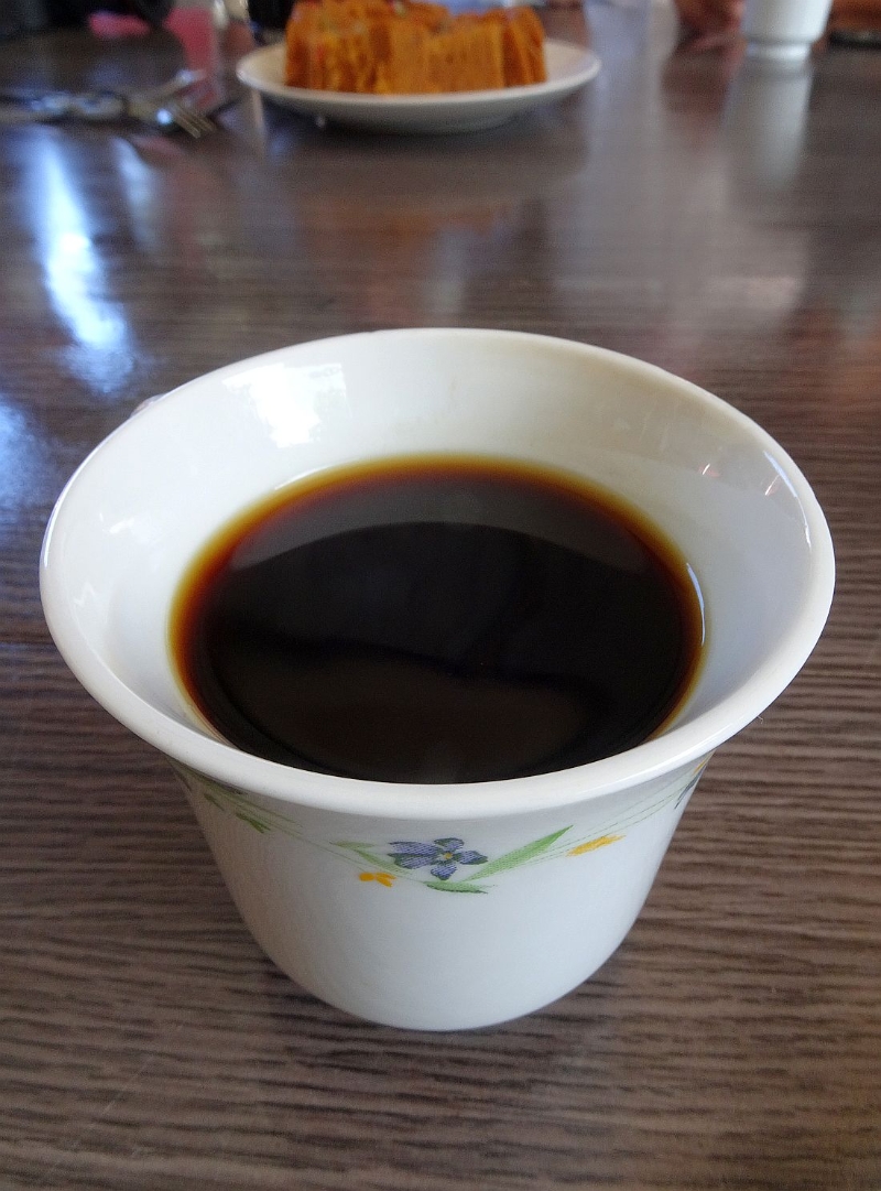 香郁的王合利咖啡。
