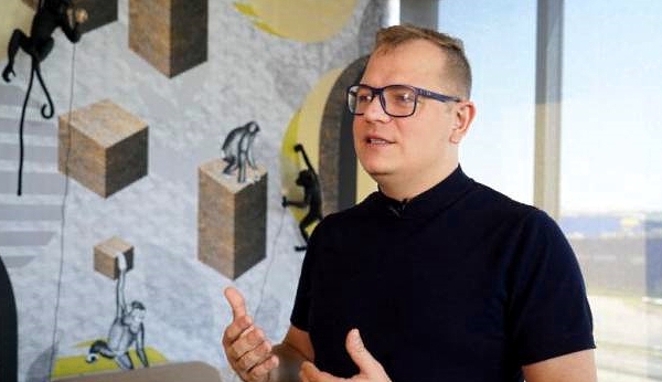 Dawid Zielinski, CEO of Columbus Energy, pictured at his office in Krakow. AFP Dawid Zielinski, CEO of Columbus Energy, pictured at his office in Krakow. AFP